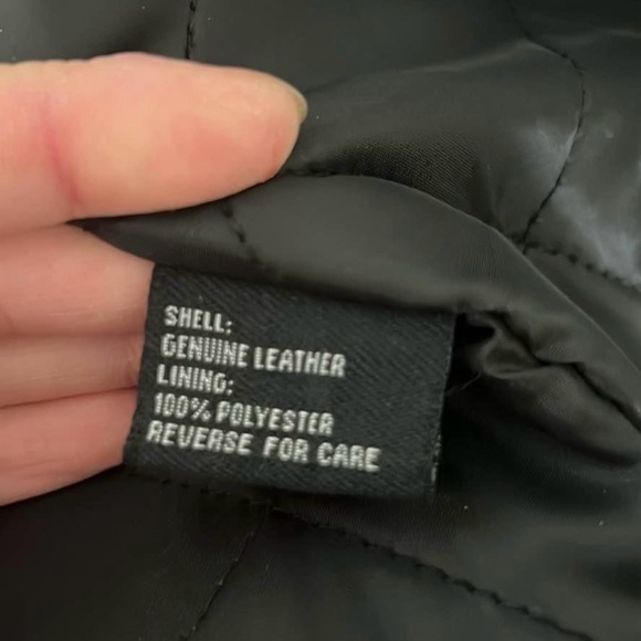 Z1R Black & White Women’s Leather Motorcycle Jacket Small - Picture 9 of 10